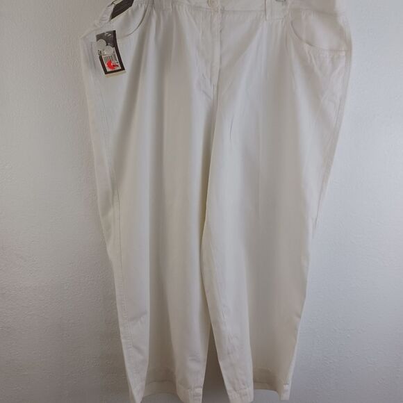 Merona relaxed through hip and thigh white jeans size 26W - Picture 7 of 7
